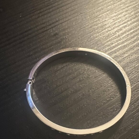 Coach sterling silver Kissing "c" bracelet - Picture 3 of 6